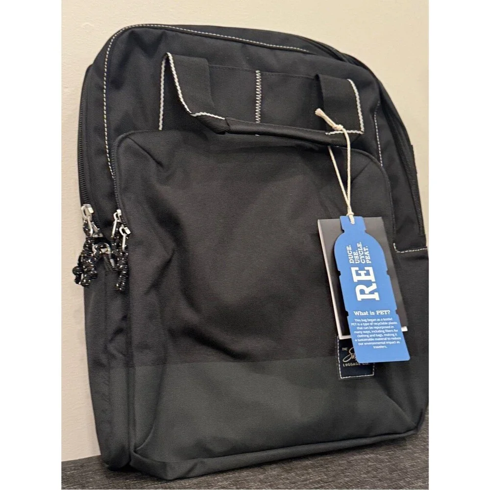 Skyway 🏖️Luggage Rainier Deluxe Backpack, rPET Travel Laptop Bag Carry On Bag